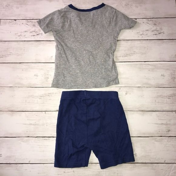 2T Carter’s alligator pajamas short sleeve shorts - Picture 5 of 5